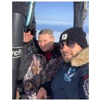 Станислав Коровин перелетел озеро Байкал на воздушном шаре