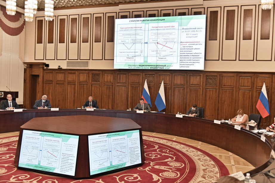 Участие бизнеса в нацпроектах обсудили сегодня на заседании краевого Совета по предпринимательству